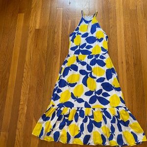 Loft Lemon maxi Dress